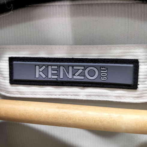 ケンゾーゴルフ KENZO GOLF フロントロゴ刺繍ナイロンジャケット メンズ