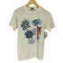 オニータ ONEITA 80-90s USA製 袖 裾シングル 熱帯魚プリント クルーネック 半袖Tシャツ カットソー メンズ JPN:M