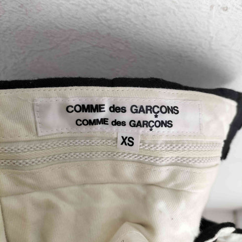 コムデギャルソンコムデギャルソン COMME des GARCONS COMME des GARCONS 12AW ウールメルトン 2タック ワイドスラックス ショートパンツ レディース JPN:XS