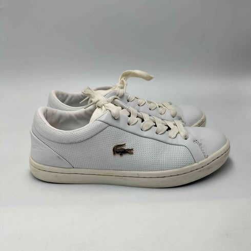 ラコステ LACOSTE 金ロゴ ローカット スニーカー レディース UK:3