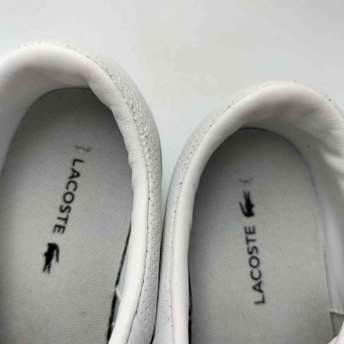 ラコステ LACOSTE 金ロゴ ローカット スニーカー レディース UK:3