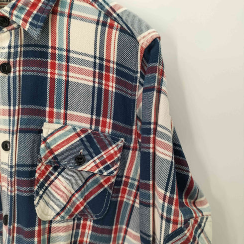 アルカルザ ALCARZA L/S チェックシャツ メンズ import:L