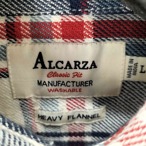 アルカルザ ALCARZA L/S チェックシャツ メンズ import:L