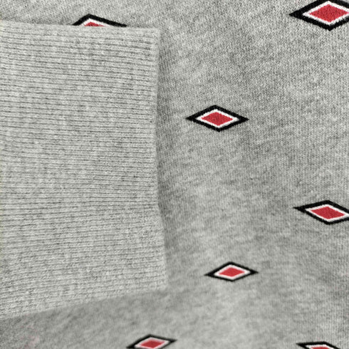 アンブロ UMBRO 00s Vガゼット 総柄スウェット メンズ JPN:XL