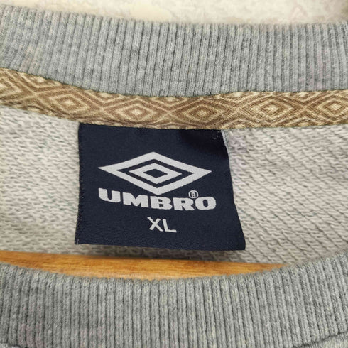 アンブロ UMBRO 00s Vガゼット 総柄スウェット メンズ JPN:XL