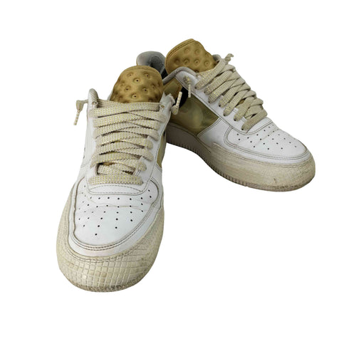 ナイキ NIKE NIKE AIR FORCE 1 TYPE WHITE GOLD メンズ JPN:26