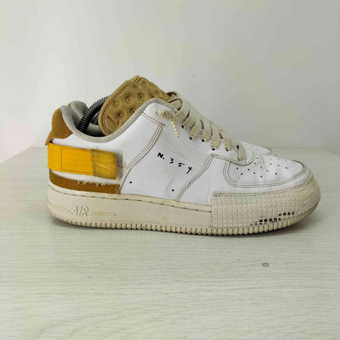 ナイキ NIKE NIKE AIR FORCE 1 TYPE WHITE GOLD メンズ JPN:26