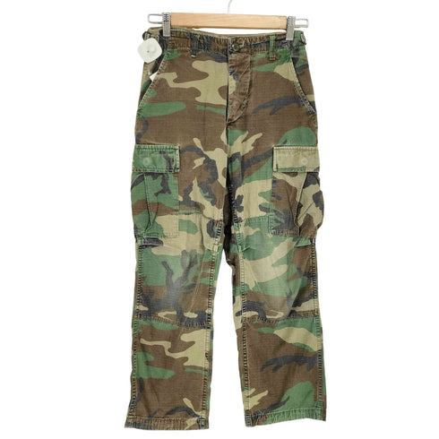 ユーエスアーミー U.S. ARMY 90s WOODLAND CAMOFLAGE COMBAT デザートカモ BDU カーゴパンツ レディース