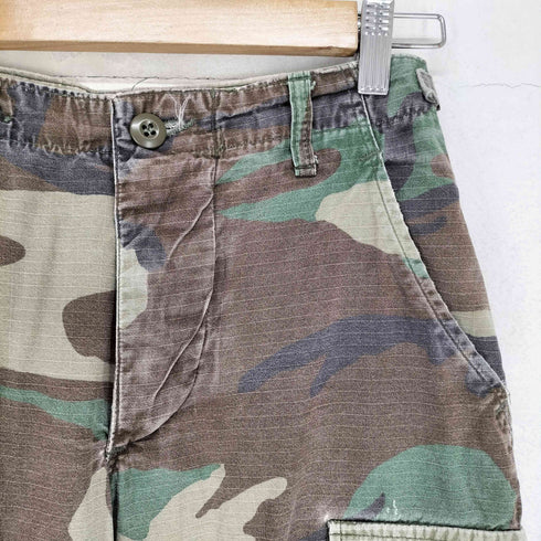 ユーエスアーミー U.S. ARMY 90s WOODLAND CAMOFLAGE COMBAT デザートカモ BDU カーゴパンツ レディース