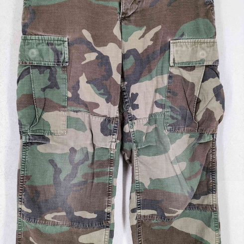 ユーエスアーミー U.S. ARMY 90s WOODLAND CAMOFLAGE COMBAT デザートカモ BDU カーゴパンツ レディース