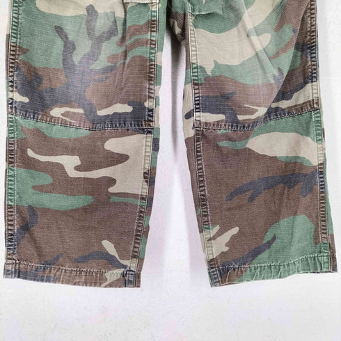 ユーエスアーミー U.S. ARMY 90s WOODLAND CAMOFLAGE COMBAT デザートカモ BDU カーゴパンツ レディース