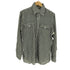 リーバイス Levis 70S 白タブ ギンガムチェック 襟芯 フラップポケット L/S シャツ メンズ import:M