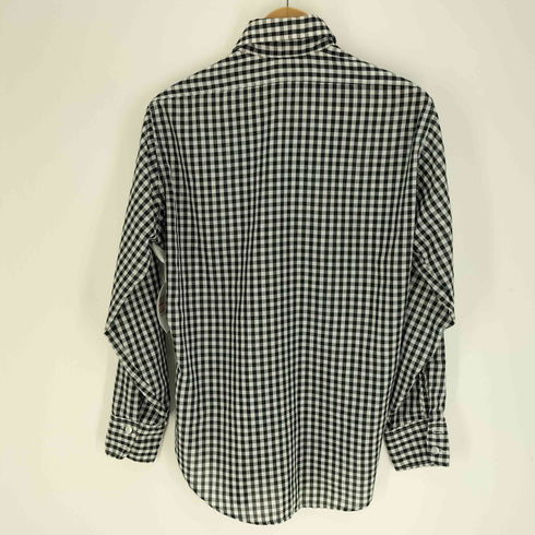 リーバイス Levis 70S 白タブ ギンガムチェック 襟芯 フラップポケット L/S シャツ メンズ import:M