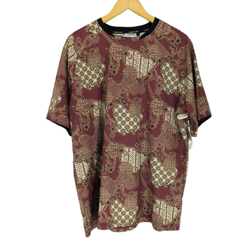 ラジャブルック rajabrooke 総柄ラグランS/S TEE メンズ JPN:L