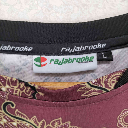 ラジャブルック rajabrooke 総柄ラグランS/S TEE メンズ JPN:L