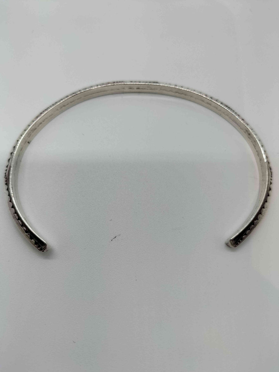 TAHE ナバホ インディアン シルバーバングル メンズ – ブランド