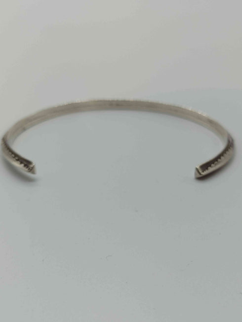 TAHE ナバホ インディアン シルバーバングル メンズ