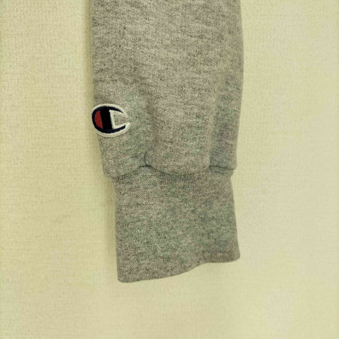 チャンピオン Champion ECO AUTHENTIC 袖ロゴ刺繍 クルーネック スウェット メンズ import:L