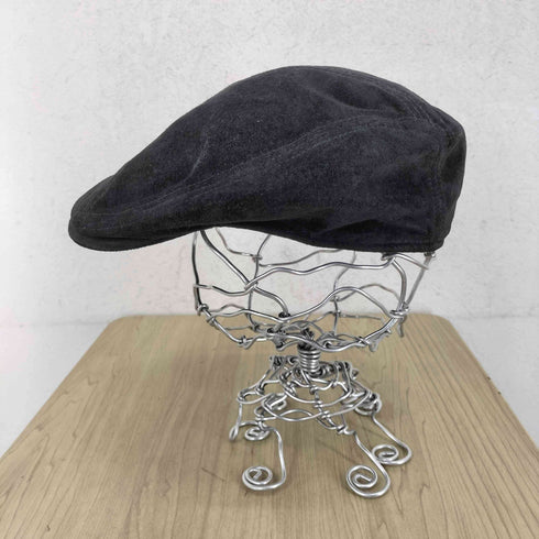 ニューヨークハット NEWYORK HAT&CAP CO. USA製 本革スウェードハンチング帽 メンズ JPN:S