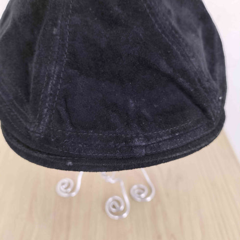 ニューヨークハット NEWYORK HAT&CAP CO. USA製 本革スウェードハンチング帽 メンズ JPN:S