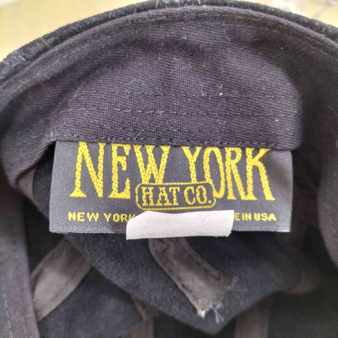 ニューヨークハット NEWYORK HAT&CAP CO. USA製 本革スウェードハンチング帽 メンズ JPN:S