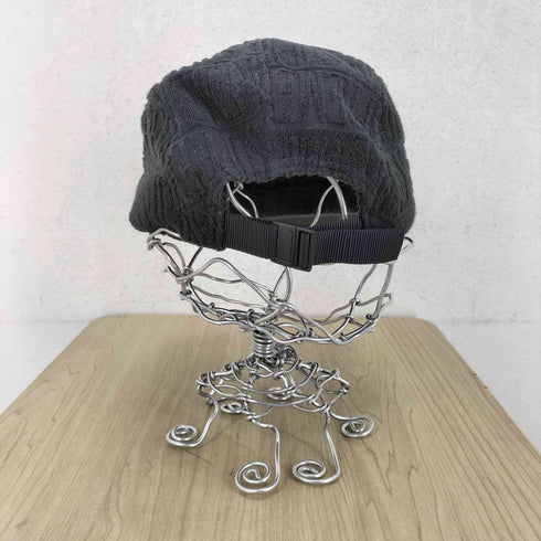 シュプリーム Supreme 17SS Text Stripe Terry Camp Cap メンズ
