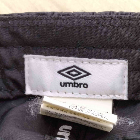 アンブロ UMBRO ロゴ刺繍6パネルキャップ メンズ