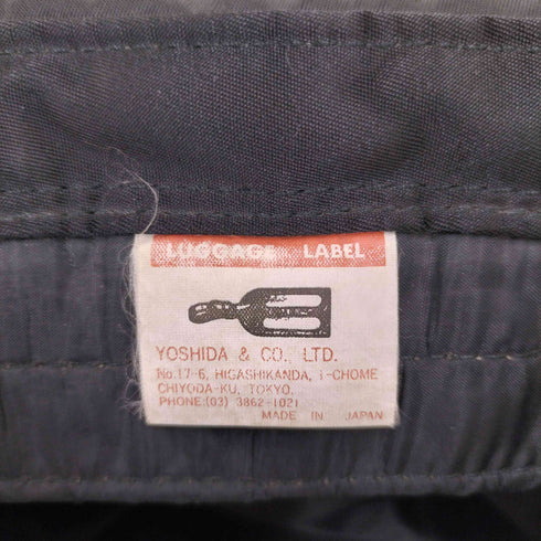 ラゲッジレーベル LUGGAGE LABEL JET-BLACK Backpack マルチポケット ナイロン バッグパック メンズ