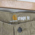 カーハート Carhartt ダック地 straight fit ワークパンツ メンズ 30×32