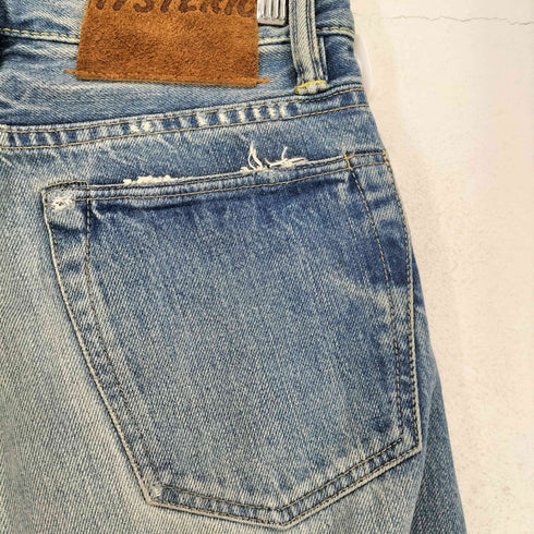 ヒステリックグラマー HYSTERIC GLAMOUR ダメージ加工スタッズデニムパンツ レディース XXS