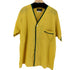 ヴァンヒューゼン VAN HEUSEN hampshire house パイピング ノーカラー パジャマシャツ レディース import:XL
