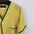ヴァンヒューゼン VAN HEUSEN hampshire house パイピング ノーカラー パジャマシャツ レディース import:XL