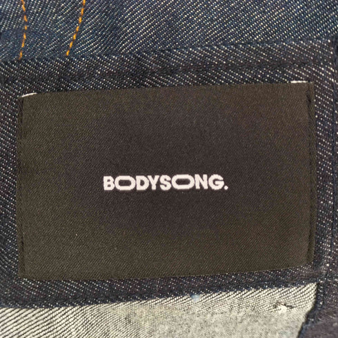 ボディソング BODY SONG. レイヤード デニム コート メンズ