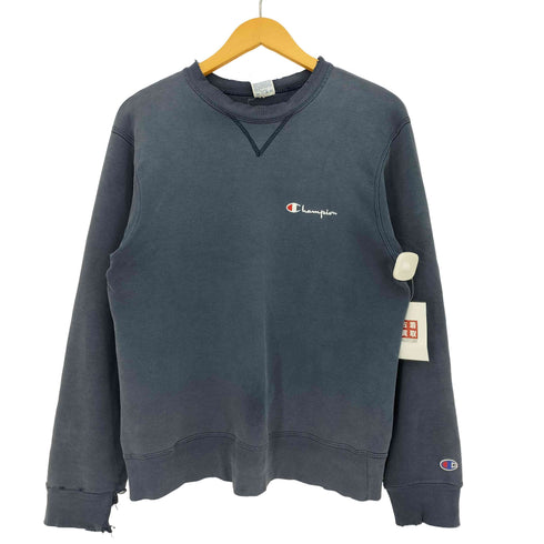 チャンピオン Champion 90S USA製 青タグ 前V ロゴ刺繍 スウェット メンズ import:M