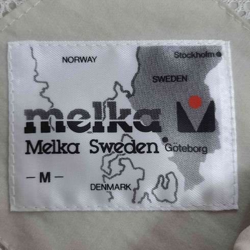 melka sweden 比翼ボタン スイングトップ メンズ import:M