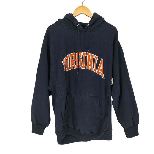 スティーブ バリース STEVE & BARRYS VIRGINIA ロゴ刺繍プルオーバーパーカー メンズ JPN:L