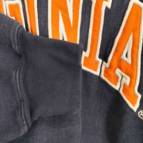 スティーブ バリース STEVE & BARRYS VIRGINIA ロゴ刺繍プルオーバーパーカー メンズ JPN:L