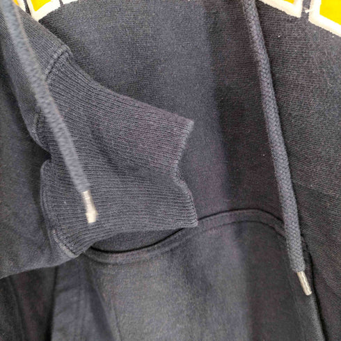 スティーブ バリース STEVE & BARRYS MICHIGAN ロゴ刺繍プルオーバーパーカー メンズ JPN:S
