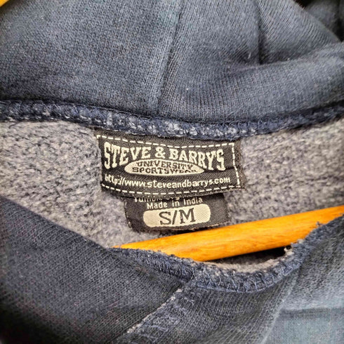 スティーブ バリース STEVE & BARRYS MICHIGAN ロゴ刺繍プルオーバーパーカー メンズ JPN:S