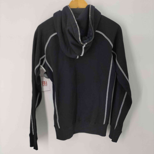 ウノピュウノウグァーレトレ 1PIU1UGUALE3 RELAX ラインストーン 刺繍ジップアップパーカー メンズ JPN:L