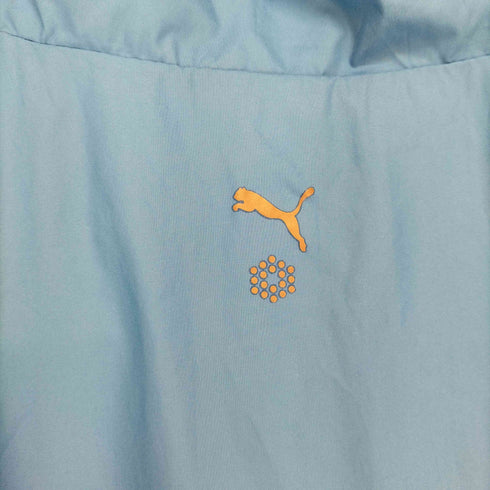 プーマ PUMA ロゴ刺繍ハーフジップナイロンベスト メンズ