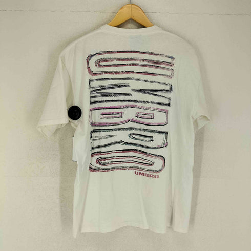 アンブロ UMBRO 90S MADE IN USA 両面ロゴプリントTシャツ メンズ L
