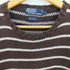 ポロバイラルフローレン Polo by RALPH LAUREN ポニー無し コットンリネン ボーダー ニット メンズ import:S