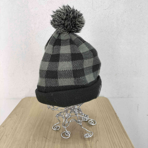 ニューエラ NEW ERA チームロゴ刺繍チェックニットキャップ メンズ