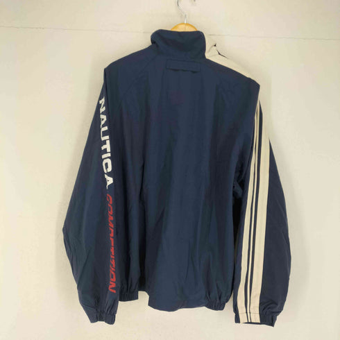 ノーティカコンプレッション NAUTICA COMPETITION サイドライン ジップアップ ナイロンジャケット メンズ JPN:XL