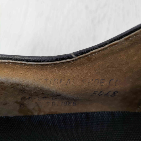 ユーエスネイビー U.S.NAVY 80S 85年格納 INTERNATIONAL SHOE CO. 社製 サービスシューズ メンズ 27cmほど