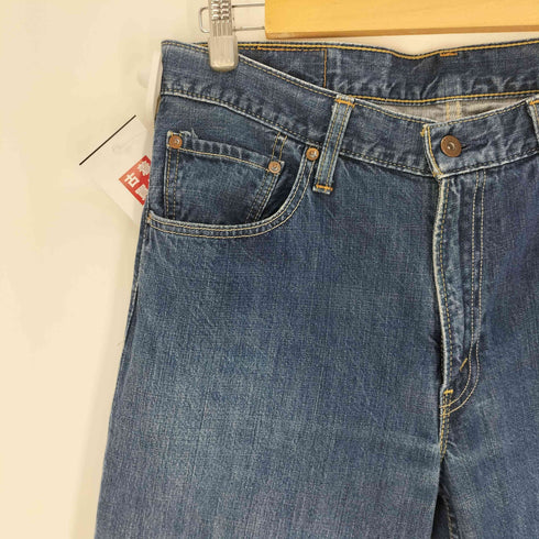 リーバイス Levis Lot 502 革パッチ ドーナツ刻印 ボタン 5ポケット ジップフライ デニム パンツ 2009年製 メンズ W:34 L:34