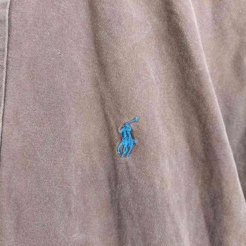 ラルフローレン RALPH LAUREN 90S BLAKE ポニー刺繍 長袖 ボタンダウン シャツ メンズ import:L