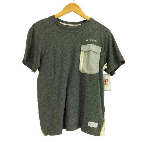 アディダスオリジナルス adidas Originals レーヨン混 胸ポケット 半袖カットソー メンズ import:M