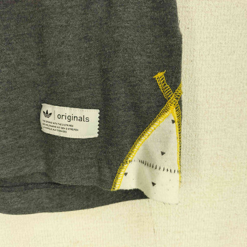 アディダスオリジナルス adidas Originals レーヨン混 胸ポケット 半袖カットソー メンズ import:M
